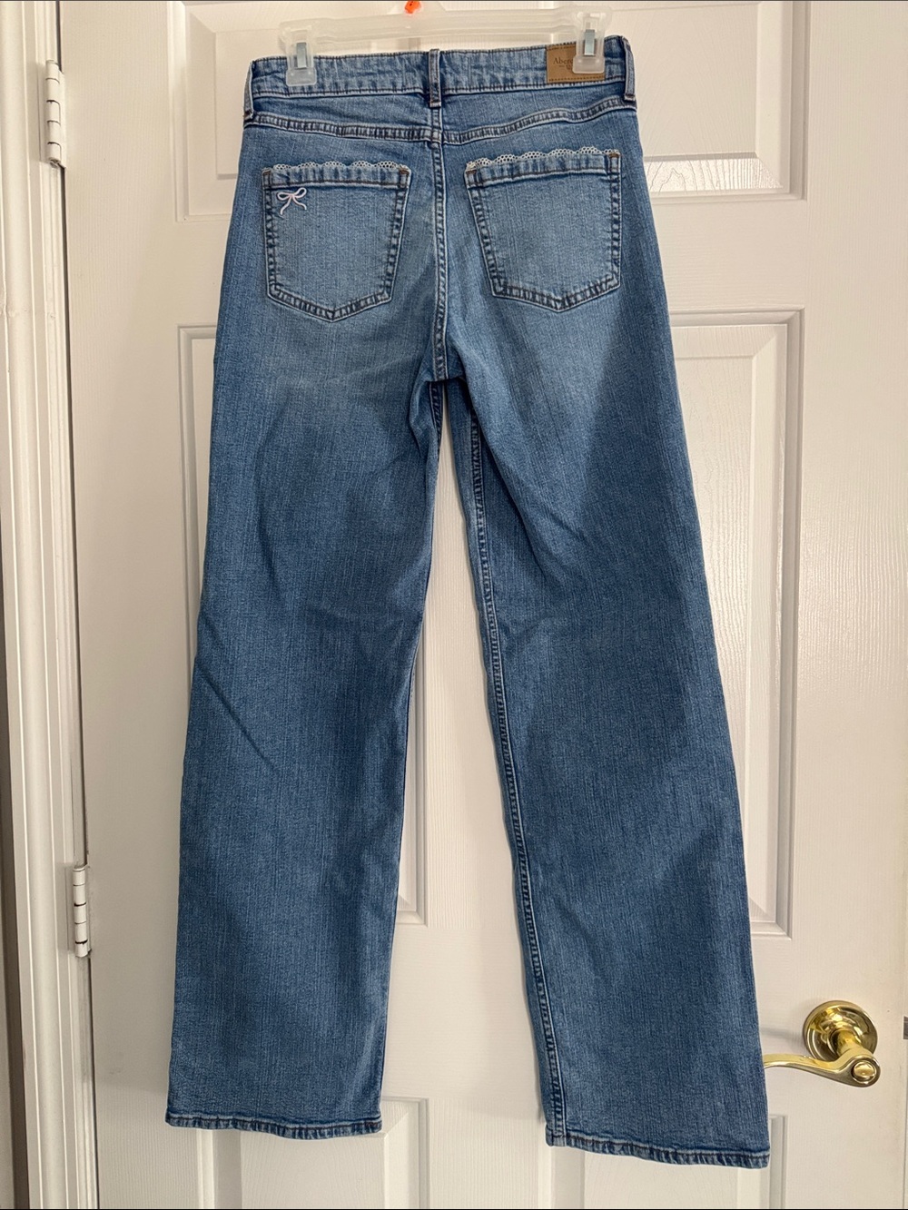 abercrombie kids Light Blue Wide leg Jeans